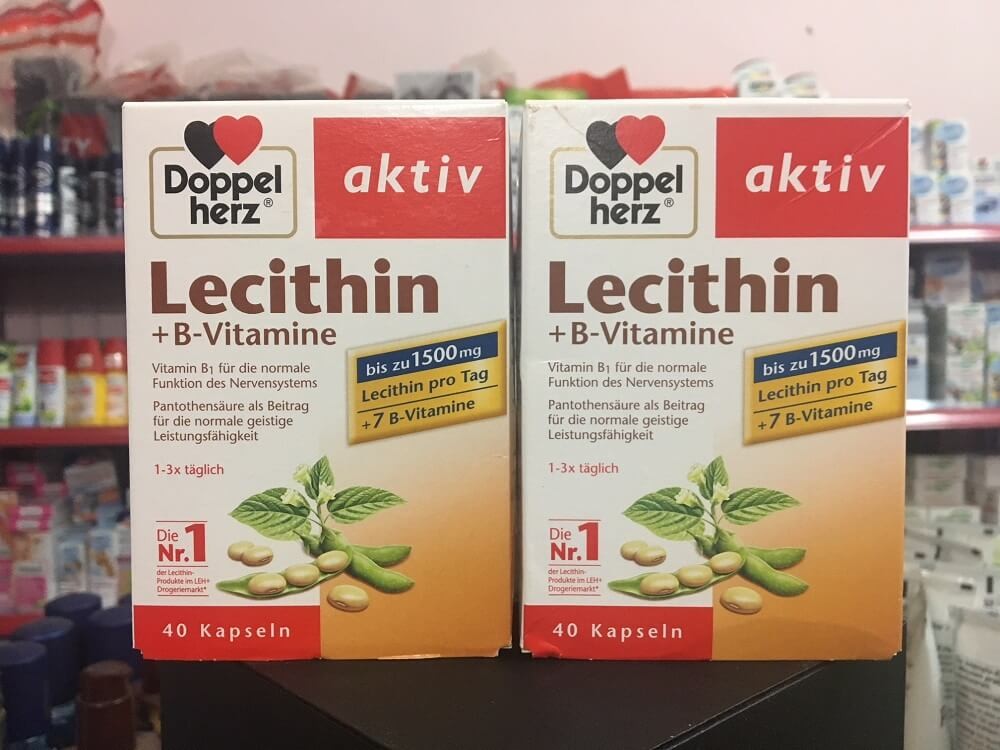 Review viên uống mầm đậu nành Doppelherz Lecithin Aktiv