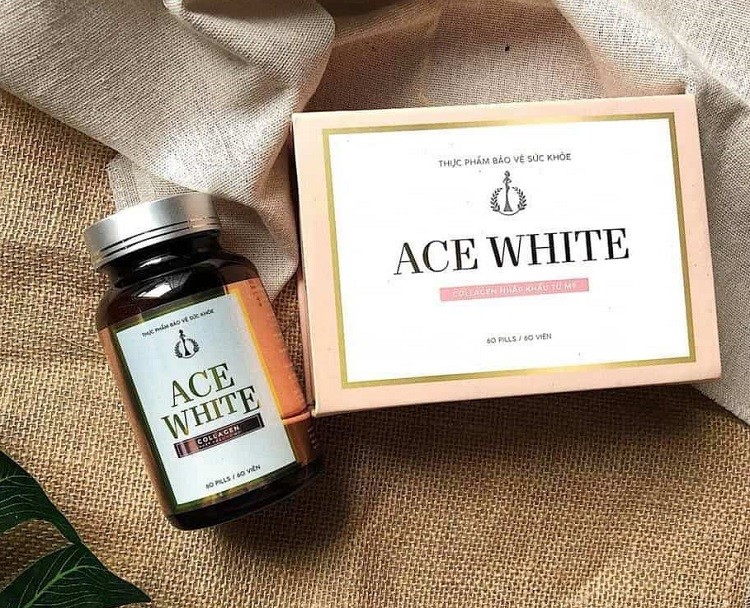 viên uống trắng da ACE White review có tốt không