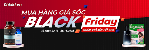 Black Friday: Chiaki.vn giảm giá “sập sàn” toàn bộ các mặt hàng lên đến 30%