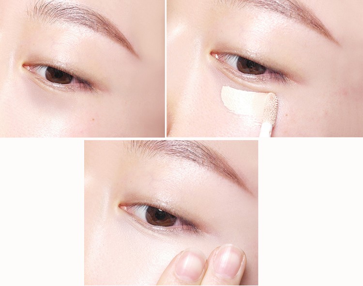 Dùng kem che khuyết điểm