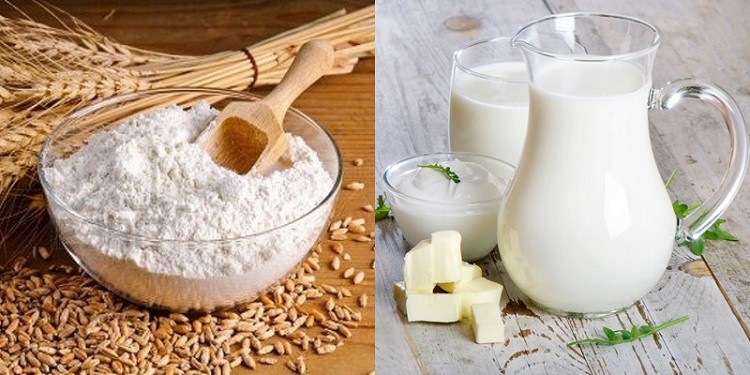 cám gạo sữa tươi