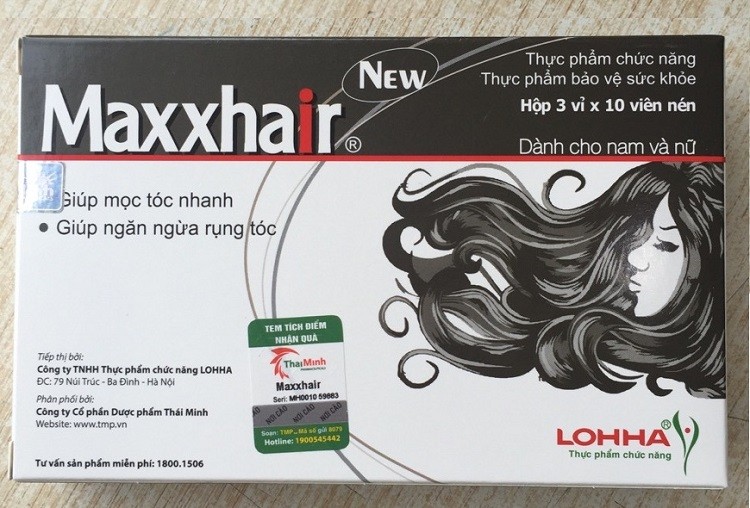maxxhair chính hãng
