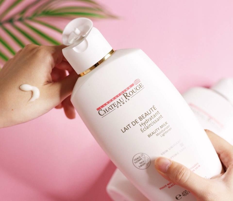 Dưỡng thể dưỡng trắng Chateau Rouge Paris Lait De Beaute