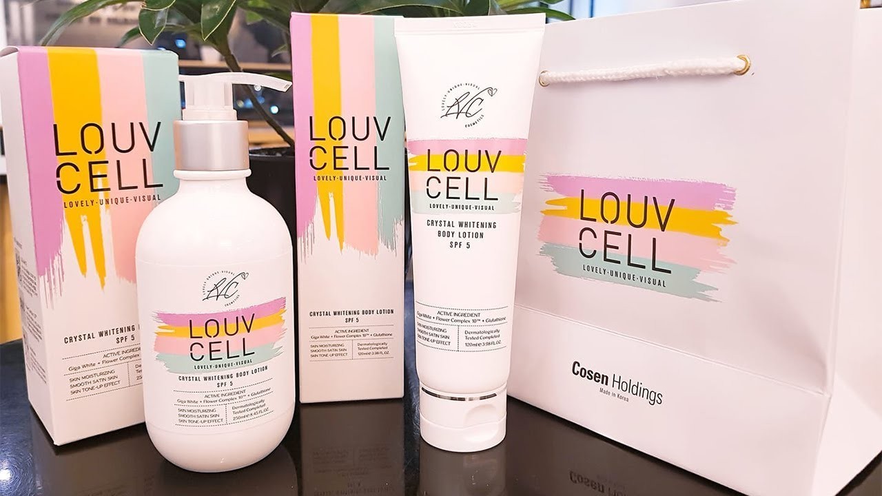 Sữa dưỡng thể trắng da Body Louv Cell