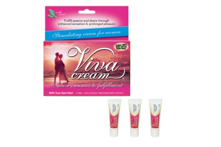 Kem bôi trơn kích thích âm đạo Viva Cream