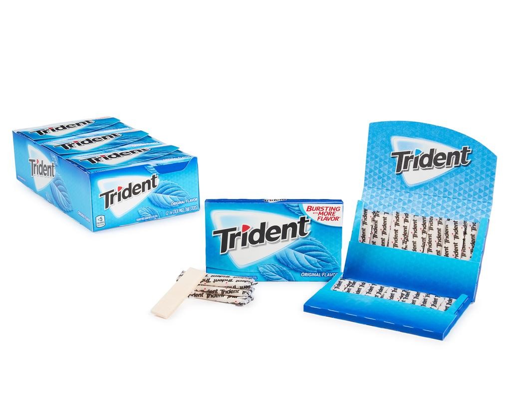 Kẹo cao su Trident số 1 tại Mỹ
