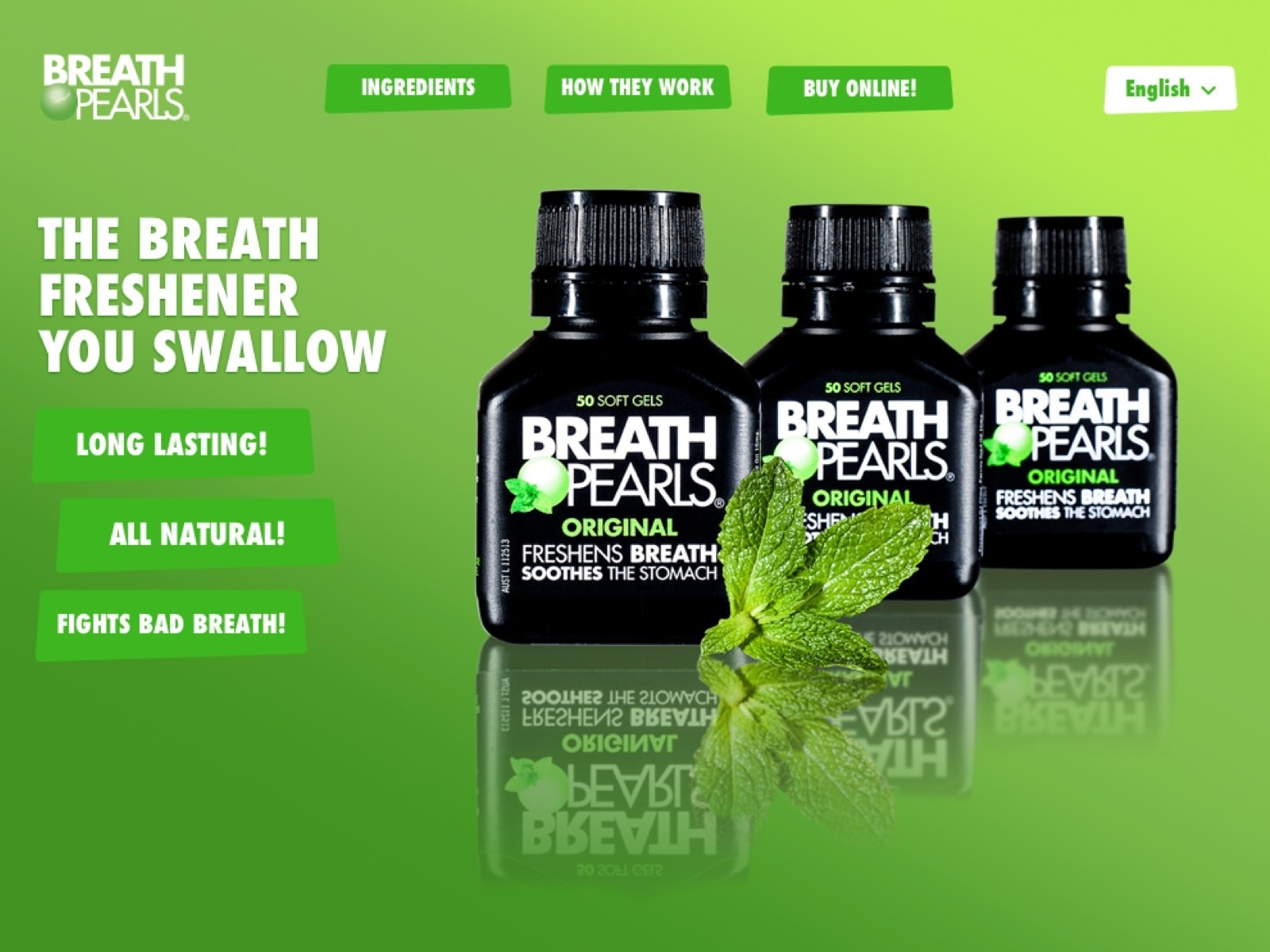 Viên uống hỗ trợ thơm miệng Breath Pearls