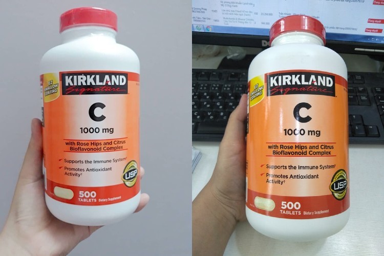 Viên uống Vitamin C 1000mg Kirkland