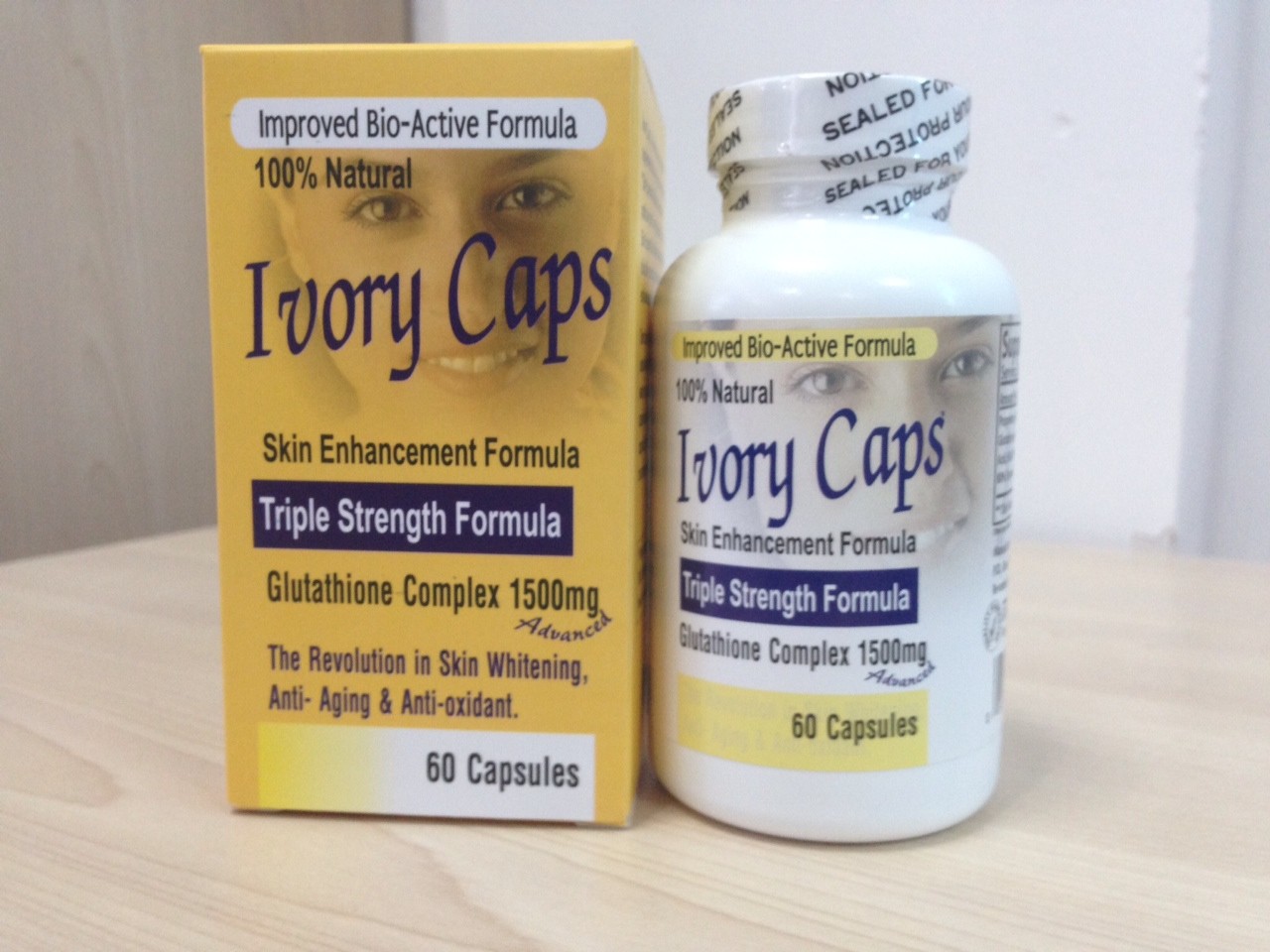 Viên uống Ivory Caps Glutathione