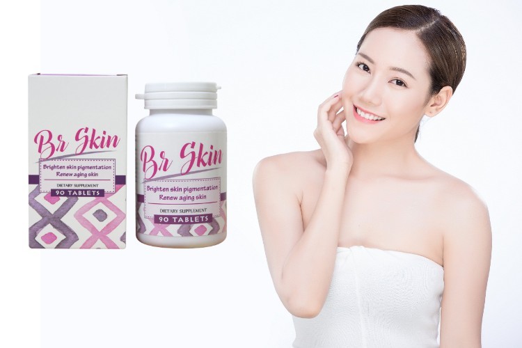 Viên uống trắng da Br Skin