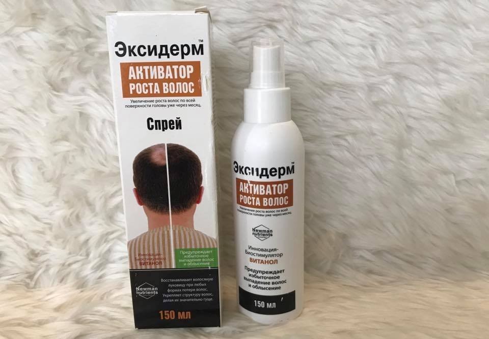 Xịt hỗ trợ mọc tóc, trị hói Eksiderm Newman Nutrient