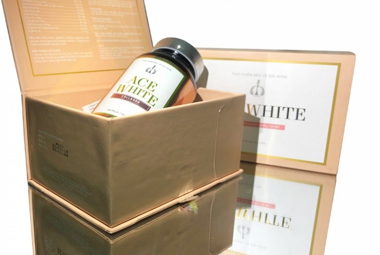 Viên uống trắng da ACE White review