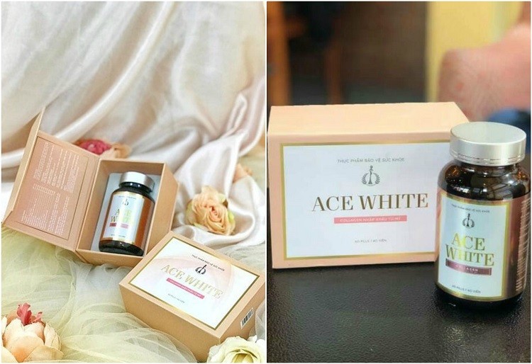 Viên uống trắng da ACE White review