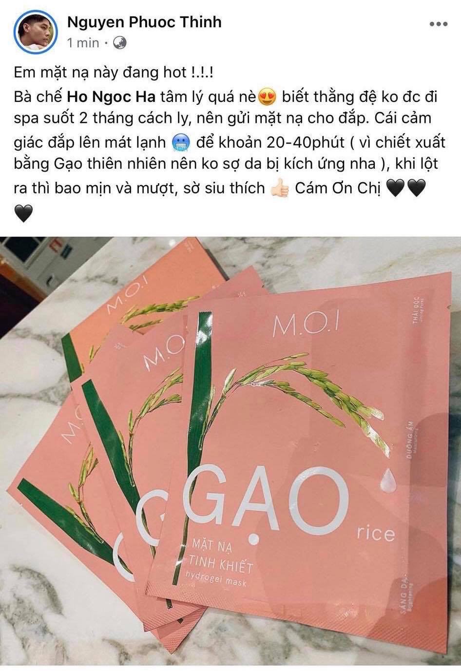 mặt nạ gạo hồ ngọc hà review, mặt nạ gạo hồ ngọc hà có tốt không, review mặt nạ gạo moi, mặt nạ gạo moi review, mặt nạ moi hồ ngọc hà, mặt nạ gạo hồ ngọc hà, review mặt nạ gạo hồ ngọc hà