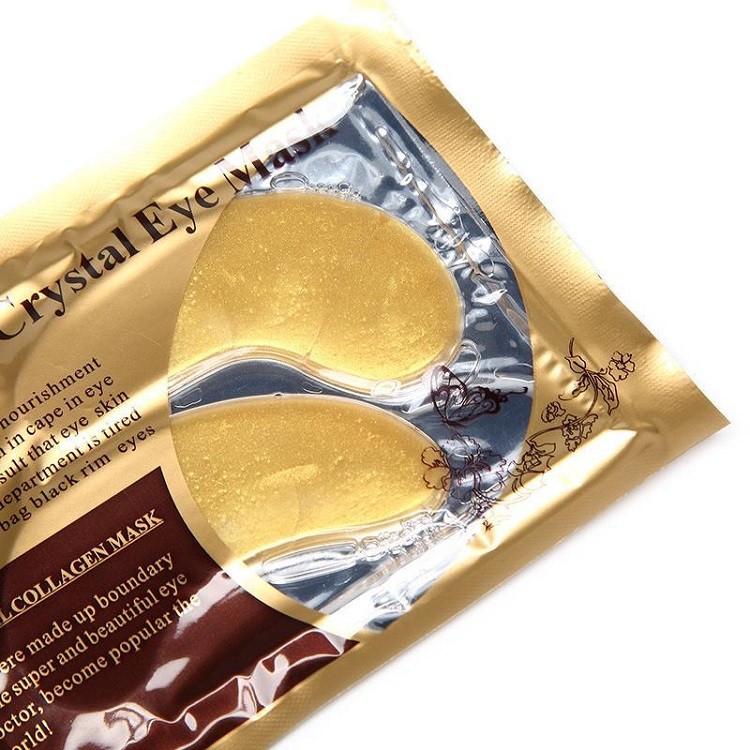 review mặt nạ mắt collagen crystal eye mask, crystal collagen gold powder eye mask review, collagen eye mask review, collagen crystal eye mask review