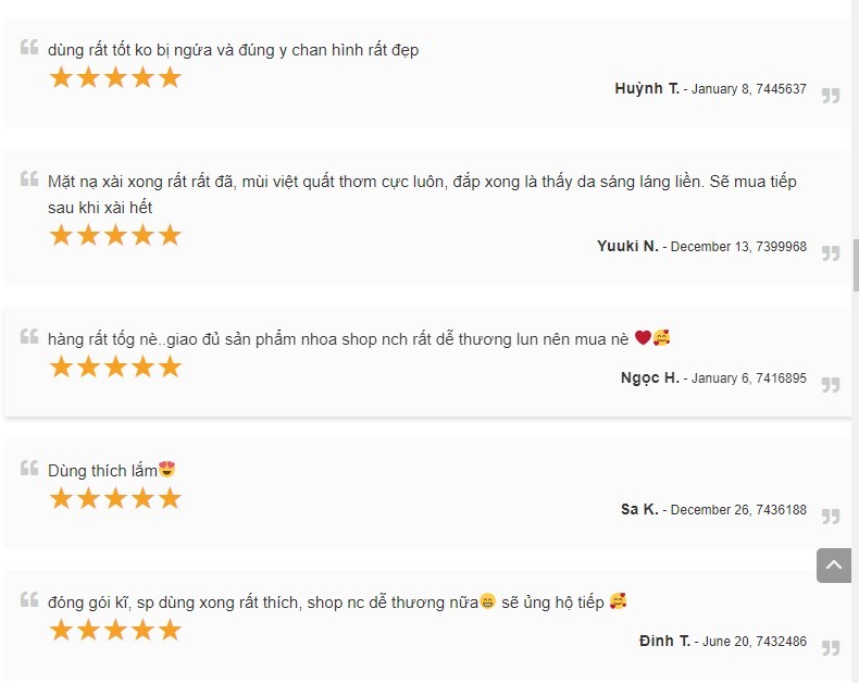 Review mặt nạ sữa tươi trái cây Beotua Mặt nạ sữa tươi trái cây