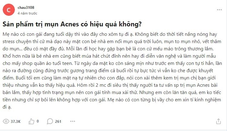 Review Kem Trá»‹ Má»¥n Acnes Co Tá»‘t Khong