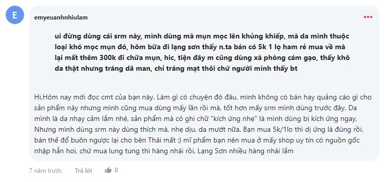 Phản hồi từ người dùng xà phòng cám gạo Thái Lan có tốt không xà phòng cám gạo Thái Lan có tốt không, xà phòng tắm trắng cám gạo sữa Thái Lan, xà phòng kích trắng cám gạo Thái Lan, xà phòng cám gạo vuông review, công dụng xà phòng cám gạo Thái Lan, xà phòng cám gạo thái, xà phòng cám gạo Thái Lan chính hãng, bánh xà phòng cám gạo Thái Lan, công dụng của xà phòng cám gạo Thái Lan, xà phòng cám gạo Thái Lan review, xà phòng cám gạo Thái Lan chính hàng, review xà phòng cám gạo