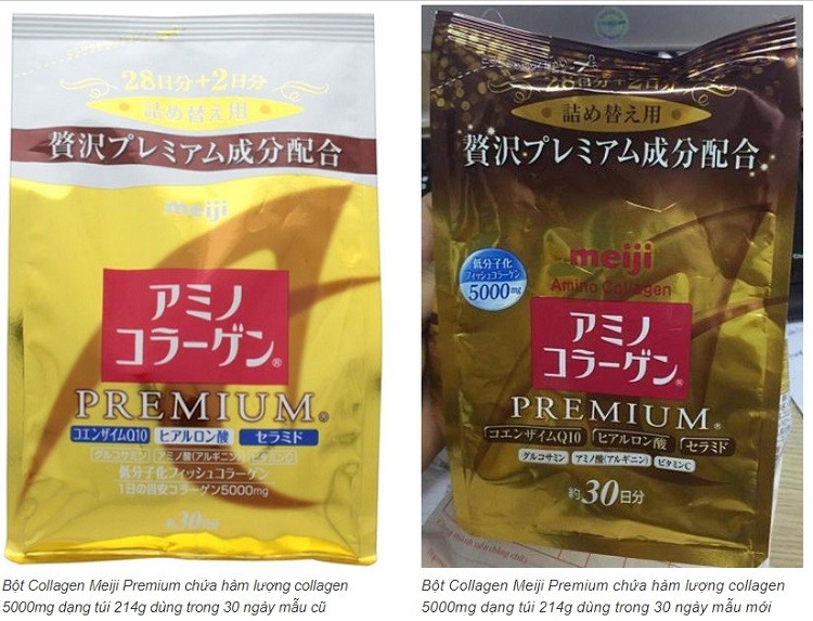 Review Collagen Meiji Premium dạng bột chi tiết Collagen Meiji Premium dạng bột