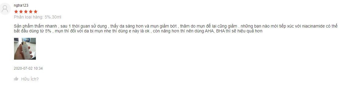 Review Serum B3 Lucenbase Nicotinamide serum B3 Lucenbase Nicotinamide