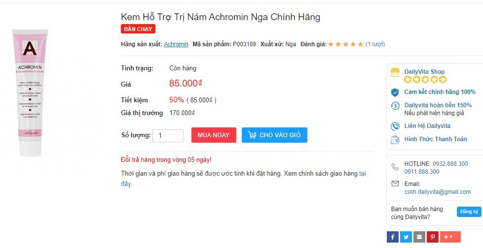 Kem trị nám Achromin của Nga review từ người dùng kem trị nám Achromin của Nga review, review về kem trị nám Achromin, kem trị nám Achromin giả, mua kem trị nám Achromin ở đâu, review kem trị nám Achromin, kem trị nám Achromin của Nga có tốt không, kem trị nám Achromin có tốt không, cách dùng kem trị nám Achromin, kem trị nám Achromin giá bao nhiêu, cách sử dụng kem trị nám Achromin