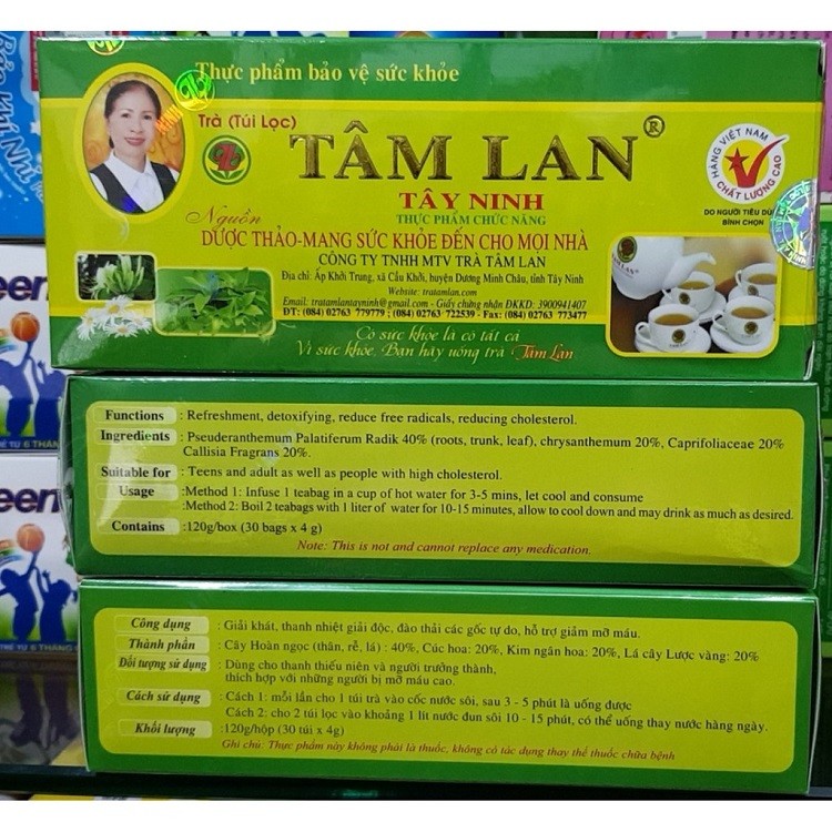 Trà Tâm Lan có giảm cân không