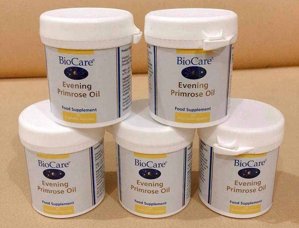 Review tinh dầu hoa anh thảo Biocare Evening Primrose Oil alt=