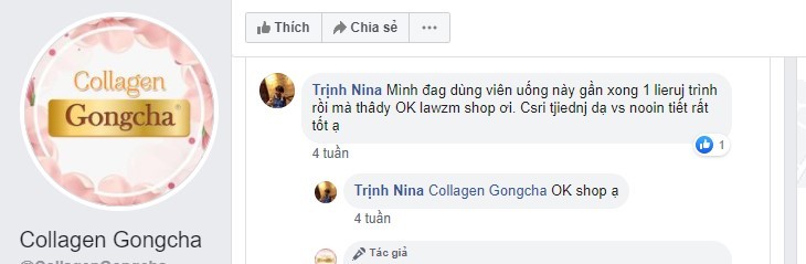 Review Collagen Gong Cha có tốt không? Collagen Gong Cha