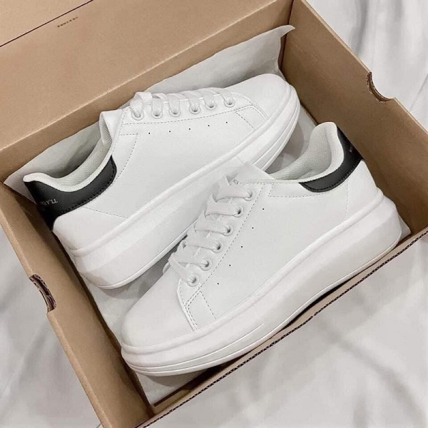 giày domba gót đen, giày domba đen, domba gót đen, giày domba gót đen h-9111