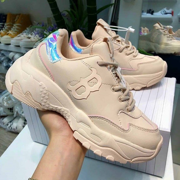 giày MLB Boston, giày MLB Boston hồng