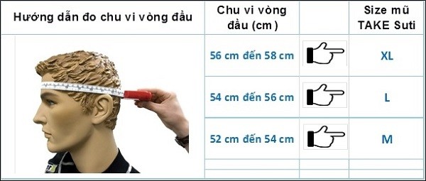 Cách quy đổi size mũ MLB