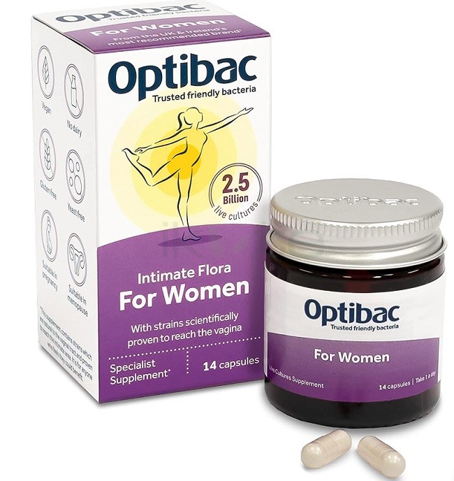 Men vi sinh Optibac tím