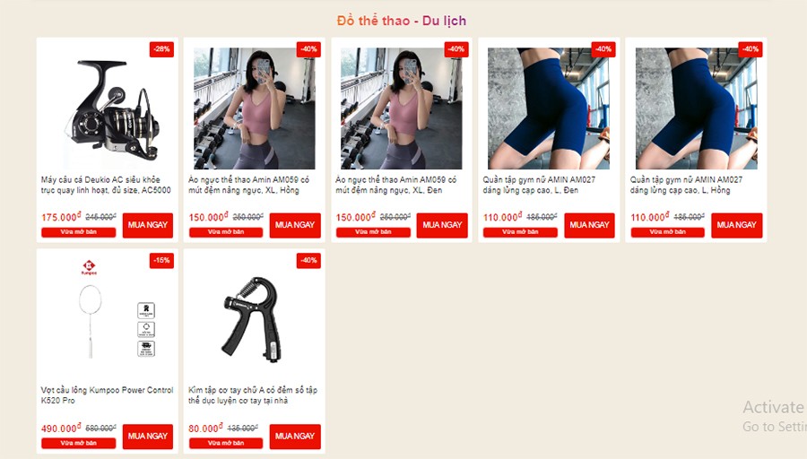 Chiaki sale 4.4 đồ thể thao và du lịch