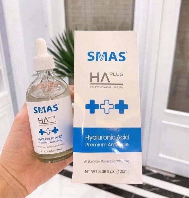 Serum HA cho da hỗn hợp thiên dầu SMAS