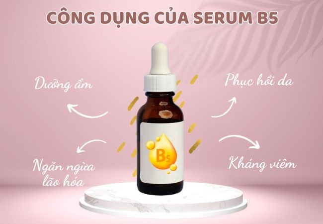 Serum B5 của Nhật Bản có tác dụng gì?