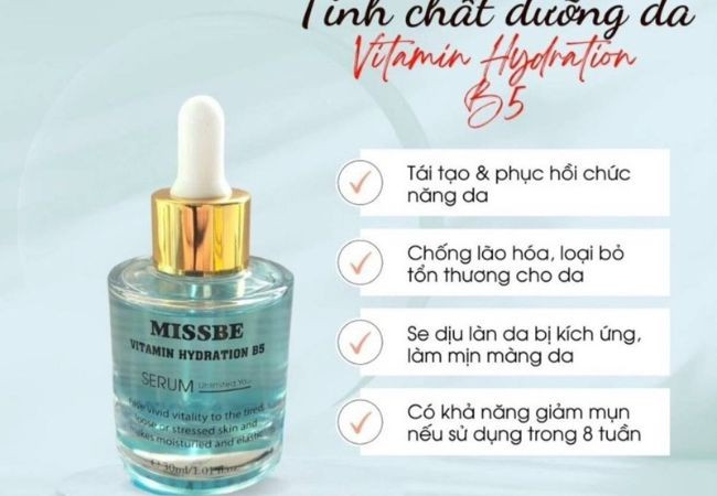 Serum Vitamin B5 Missbe Nhật Bản