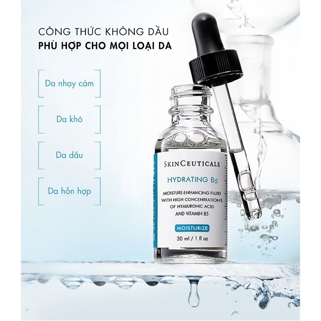 Serum Skinceuticals Hydrating B5 tập trung khả năng đặc trị